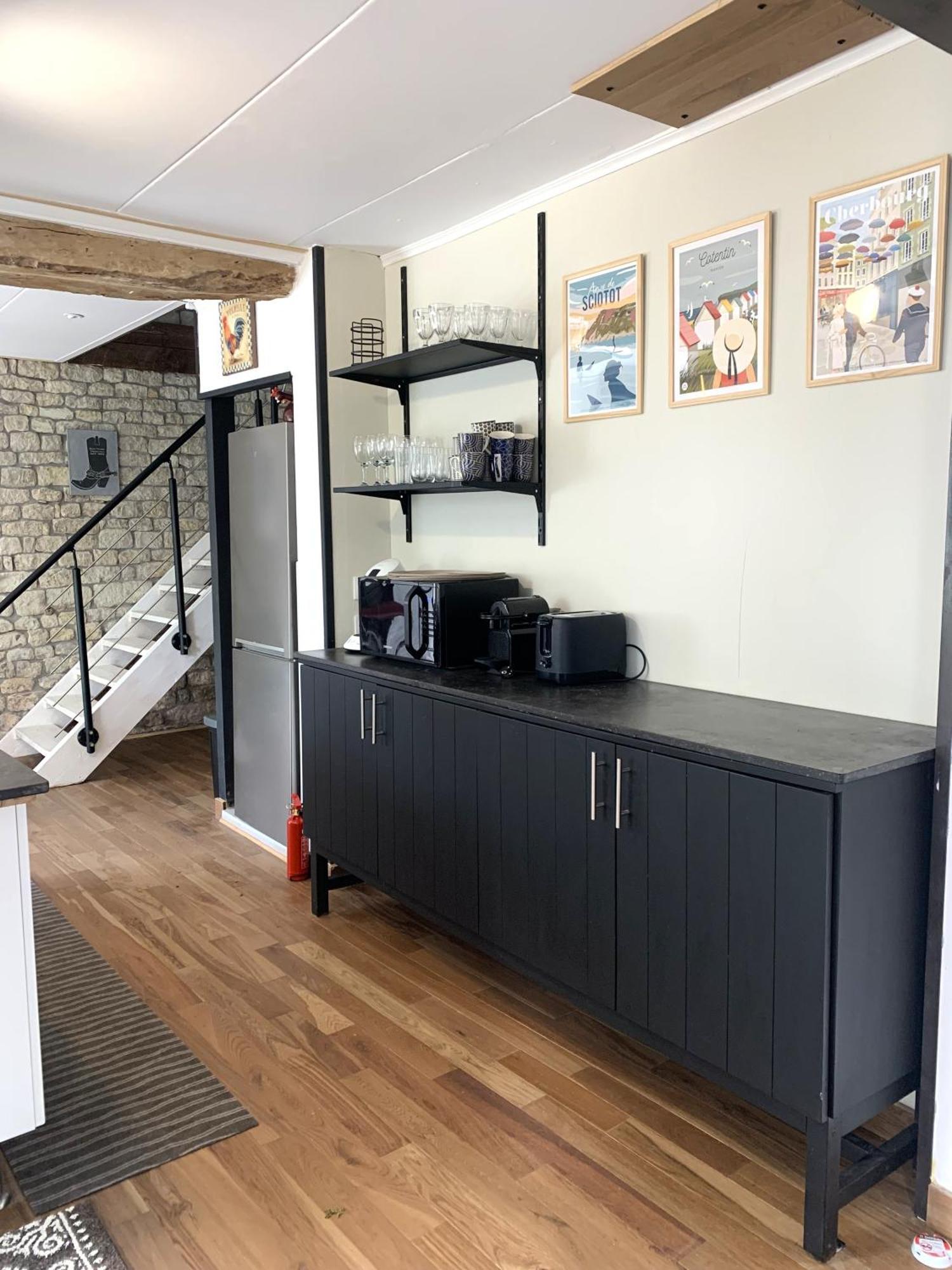 Vila Comfortable House For 6 Guests In Saint-Come-Du-Mont Exteriér fotografie